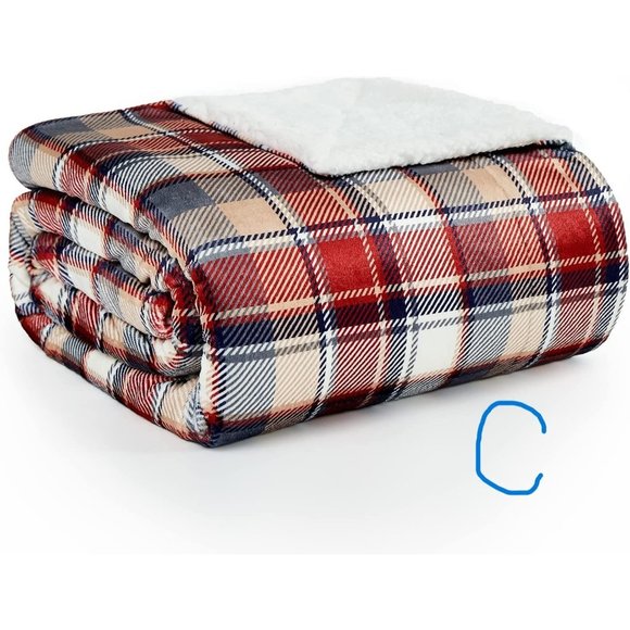 New herpa Fleece Blanket Plaid Blanket Super Soft Blankets & Throws for … - Picture 4 of 14